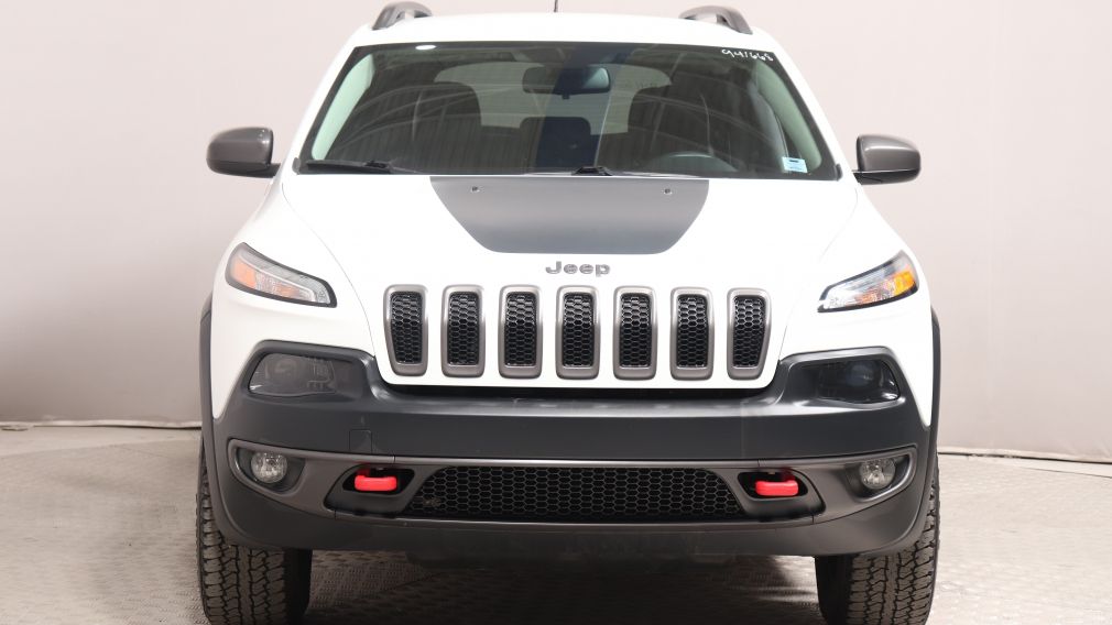 2016 Jeep Cherokee Trailhawk 4X4 CUIR MAGS CAM RECUL BLUETOOTH #1