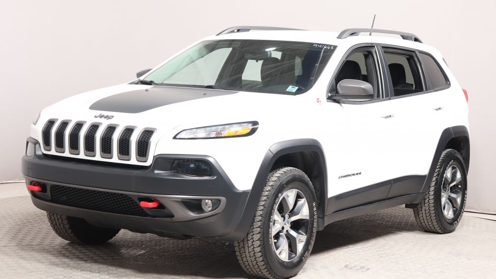 2016 Jeep Cherokee Trailhawk 4X4 CUIR MAGS CAM RECUL BLUETOOTH #3