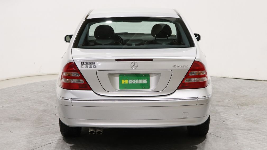 2004 Mercedes Benz C320 4MATIC AUTOMATIQUE A/C GR ELECT CUIR MAGS #6