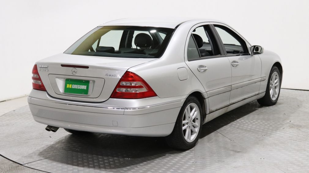 2004 Mercedes Benz C320 4MATIC AUTOMATIQUE A/C GR ELECT CUIR MAGS #6