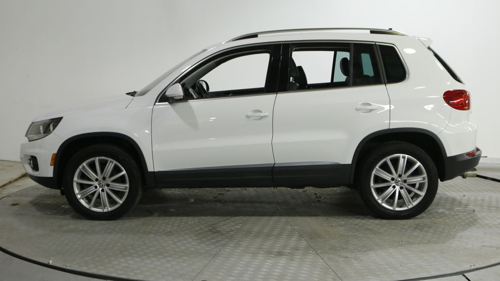 2017 Volkswagen Tiguan  Comfortline AUTO AC GR ELEC CAMÉRA DE RECULE TOIT #4