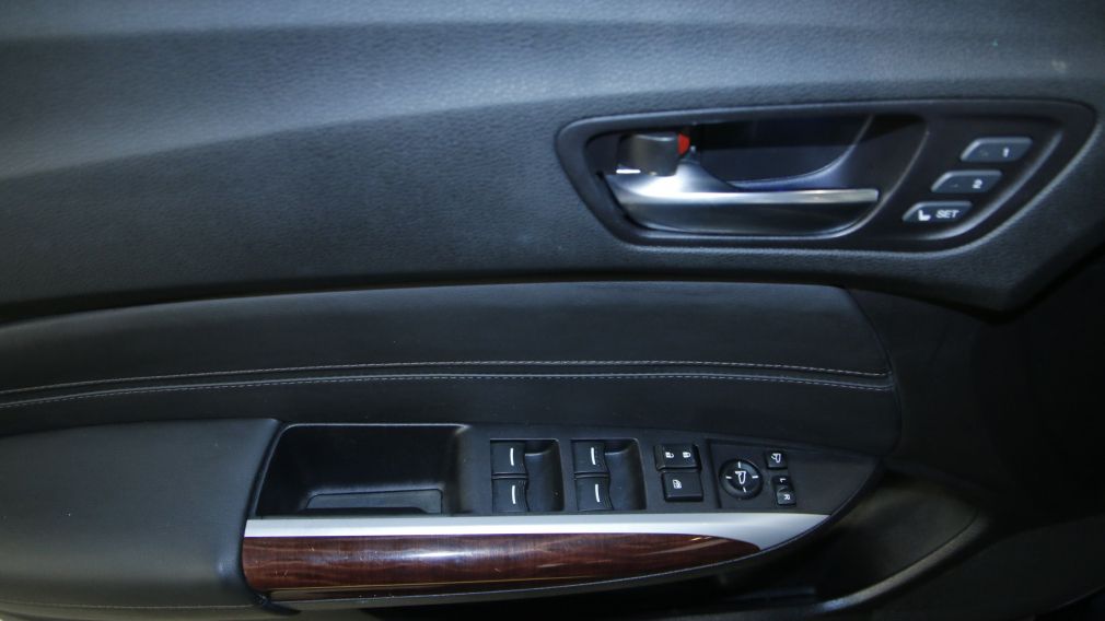2015 Acura TLX SH AWD AUTO AC GR ELEC CAMÉRA DE RECULE CUIR TOIT #9