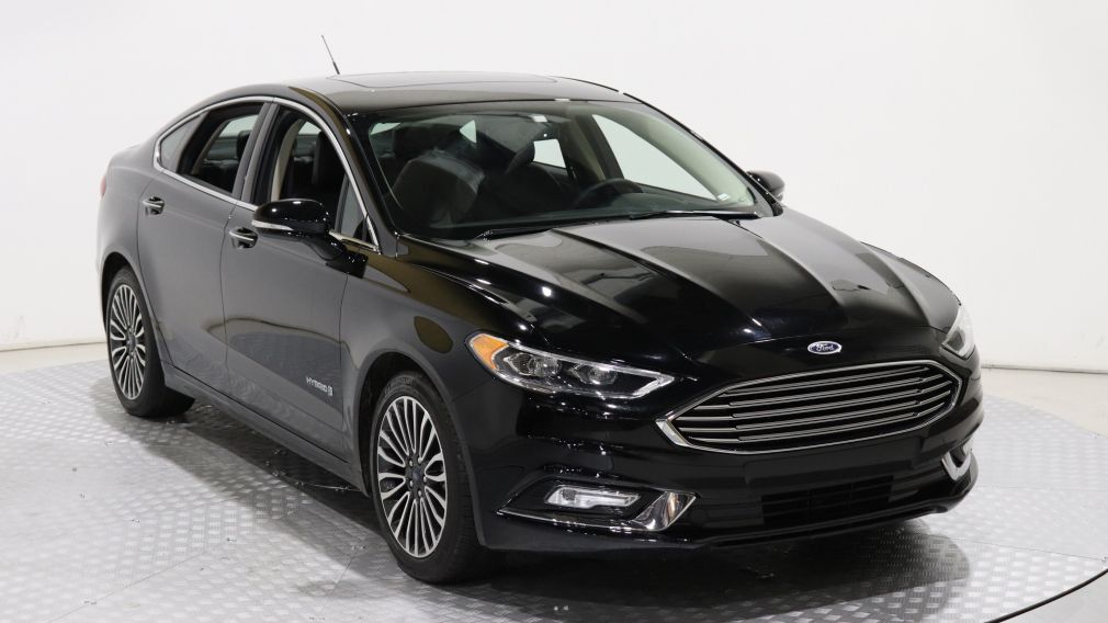 2018 Ford Fusion Platinum HYBRIDE CUIR TOIT OUVRANT NAVIGATION #0