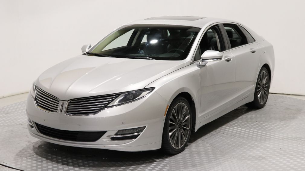 2013 Lincoln MKZ 4dr Sdn V6 AWD CUIR TOIT OUVRANT BLUETOOTH CAMERA #2