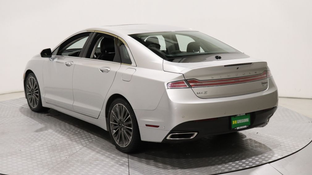 2013 Lincoln MKZ 4dr Sdn V6 AWD CUIR TOIT OUVRANT BLUETOOTH CAMERA #4