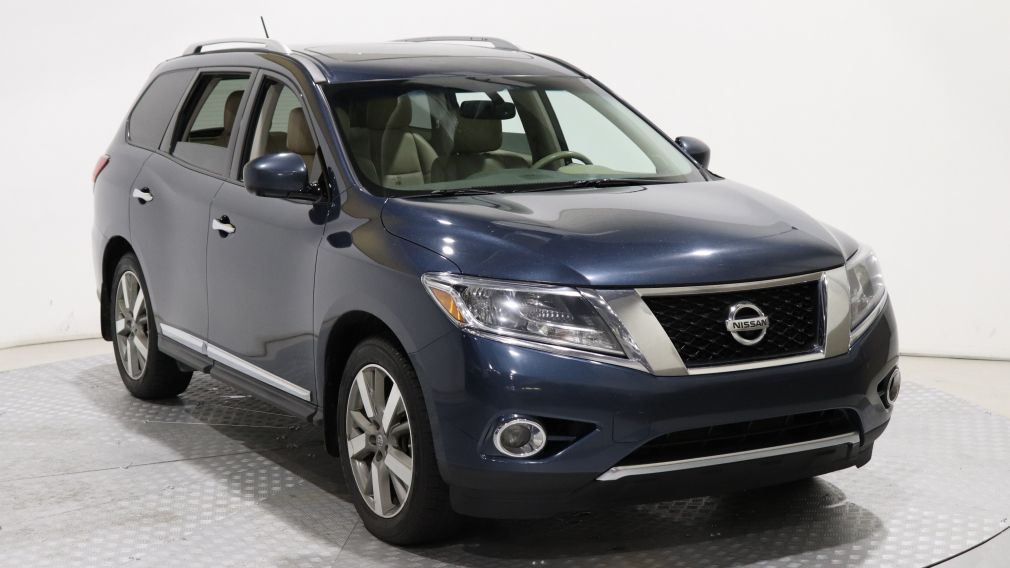 2015 Nissan Pathfinder PLATINUM AWD CUIR TOIT PANO DVD #0