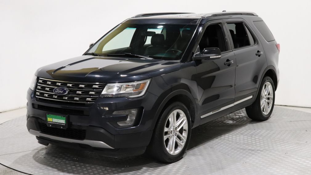 2017 Ford Explorer XLT AWD MAGS 7 PASSAGERS CUIR TOIT OUVRANT CAMERA #3