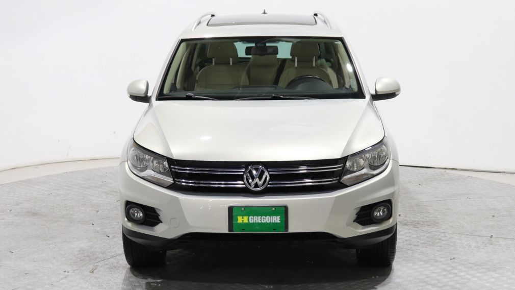 2012 Volkswagen Tiguan HIGHLINE 4MOTION CUIR TOIT MAGS BLUETOOTH #2