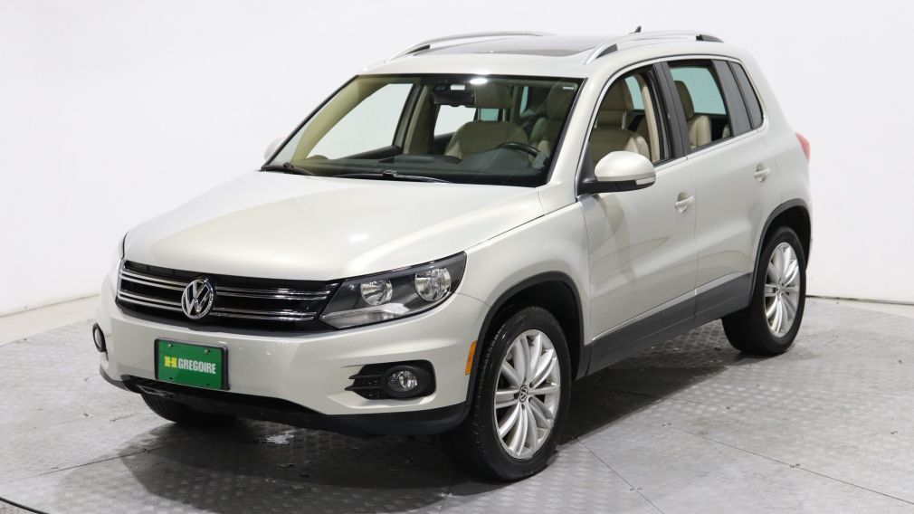 2012 Volkswagen Tiguan HIGHLINE 4MOTION CUIR TOIT MAGS BLUETOOTH #3