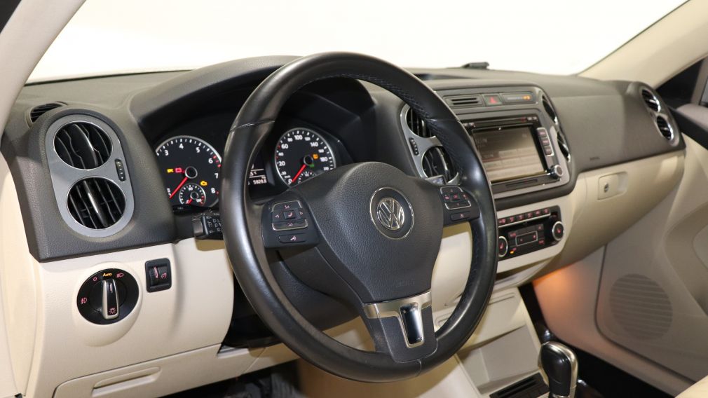 2012 Volkswagen Tiguan HIGHLINE 4MOTION CUIR TOIT MAGS BLUETOOTH #9