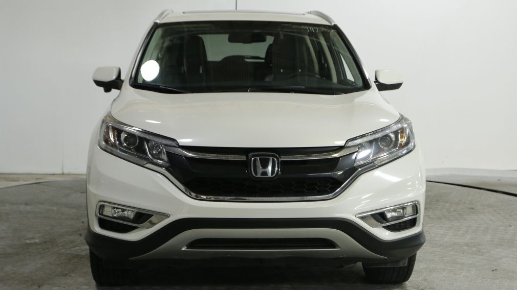 2015 Honda CRV TOURING AWD TOIT NAVIGATION MAGS CAM RECUL #2