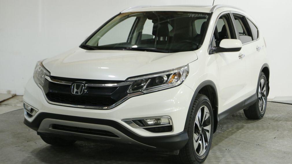 2015 Honda CRV TOURING AWD TOIT NAVIGATION MAGS CAM RECUL #3