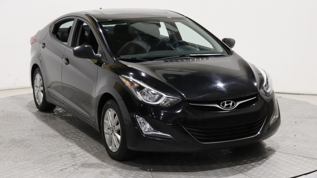 2016 Hyundai Elantra SPORT AUTO A/C TOIT OUVRANT MAGS BLUETOOTH CAMERA #0