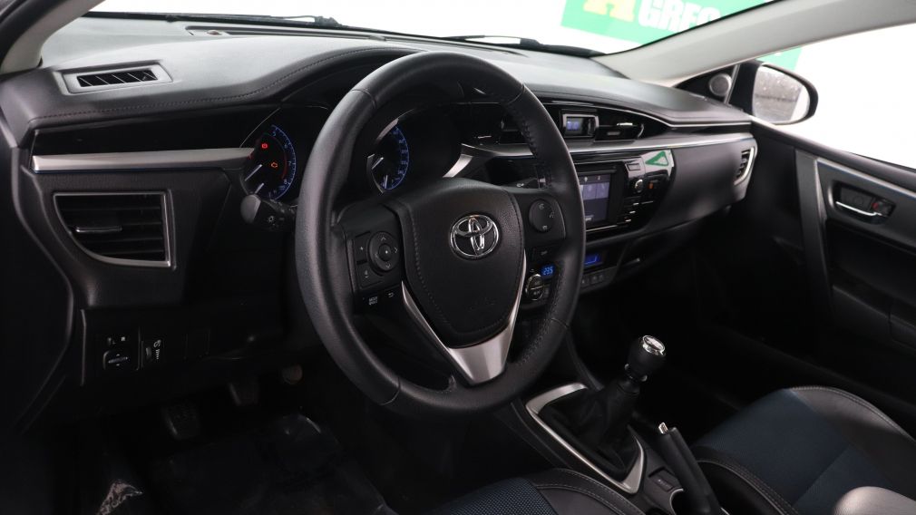 2015 Toyota Corolla S MANUELLE TOIT CUIR BLUETOOTH MAGS #2