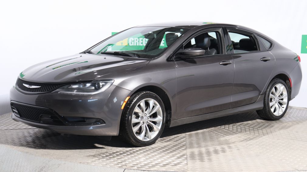 2015 Chrysler 200 S AWD CUIR TOIT MAGS CAM RECUL BLUETOOTH #2