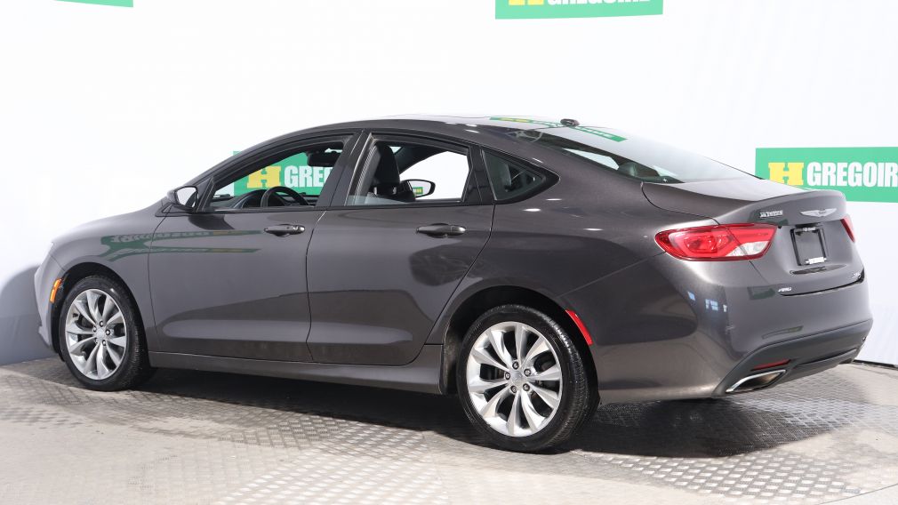 2015 Chrysler 200 S AWD CUIR TOIT MAGS CAM RECUL BLUETOOTH #4