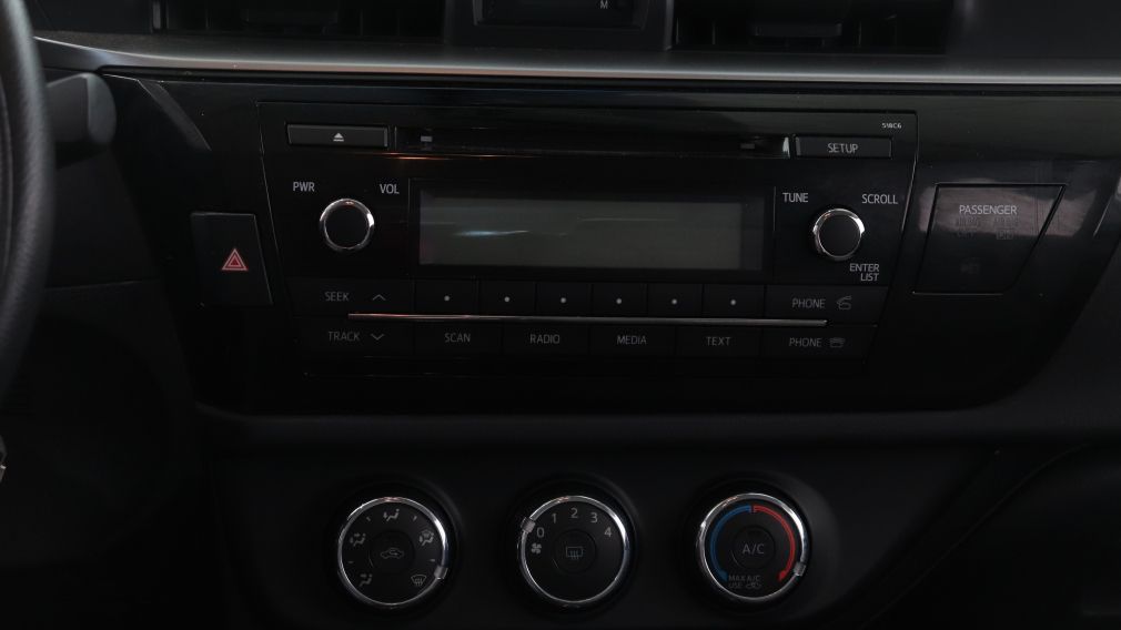 2014 Toyota Corolla CE AUTO A/C BLUETOOTH #9