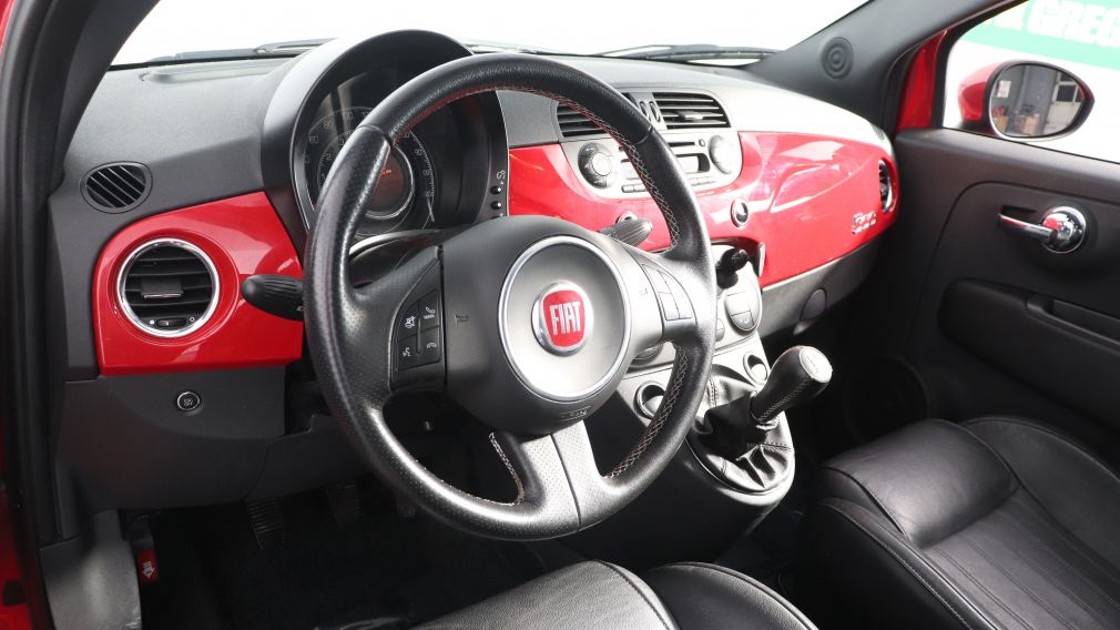 2013 Fiat 500 Turbo A/C CUIR TOIT MAGS #5
