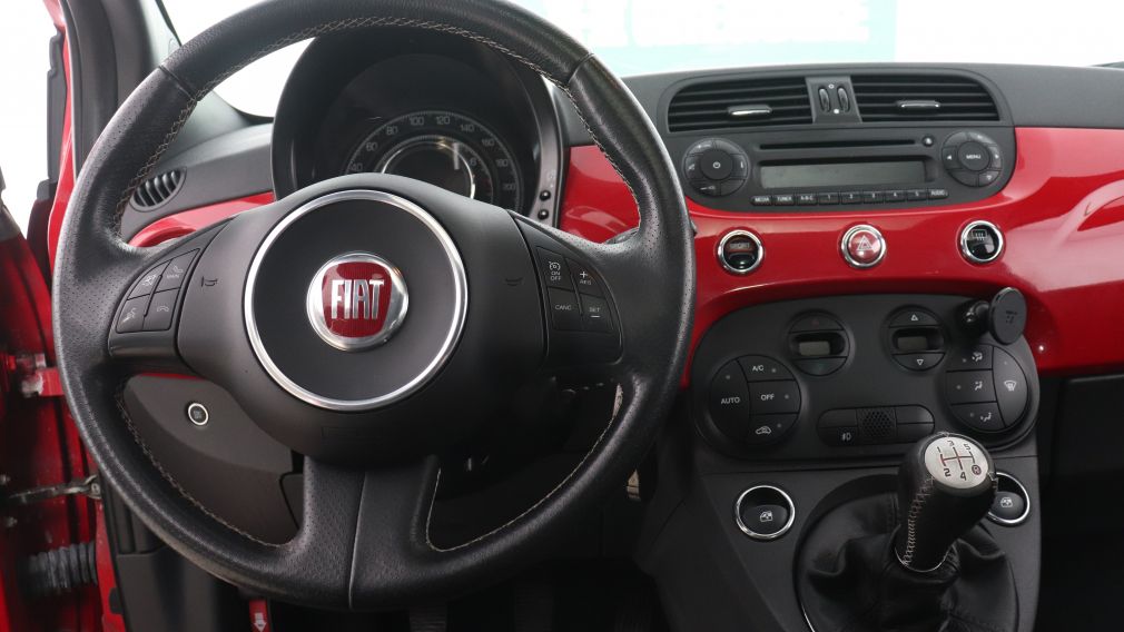 2013 Fiat 500 Turbo A/C CUIR TOIT MAGS #9