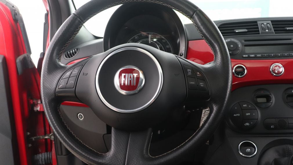 2013 Fiat 500 Turbo A/C CUIR TOIT MAGS #11