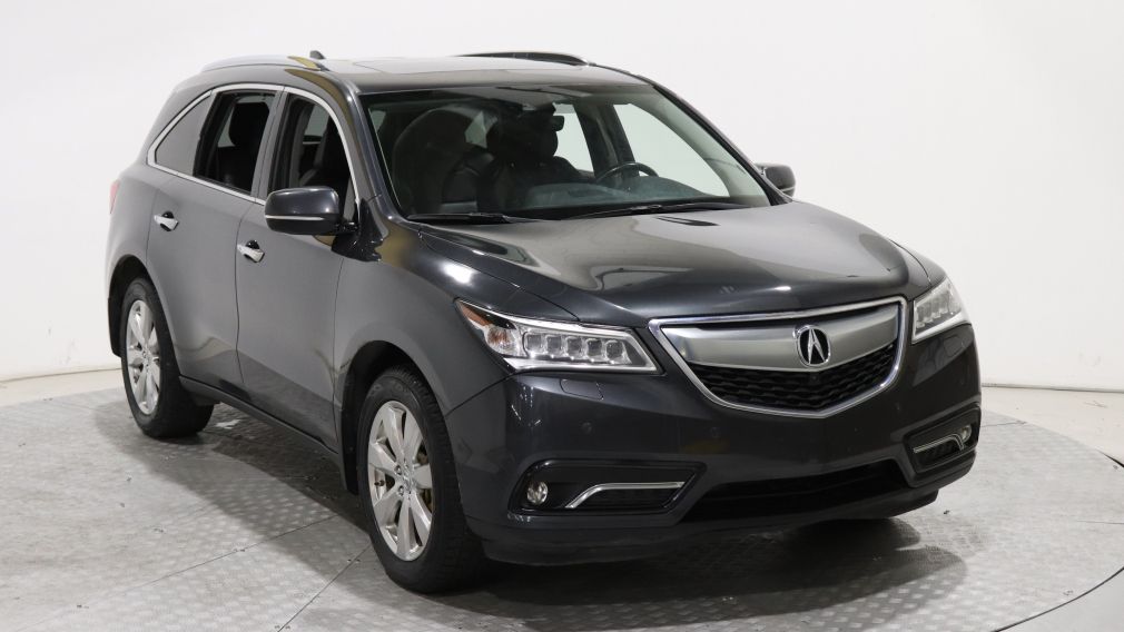 2016 Acura MDX Elite Pkg AWD DVD 7 PASS CUIR TOIT NAV CAM 360 #0