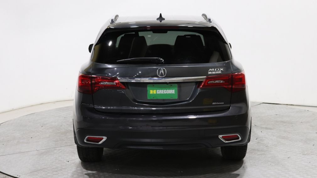 2016 Acura MDX Elite Pkg AWD DVD 7 PASS CUIR TOIT NAV CAM 360 #5