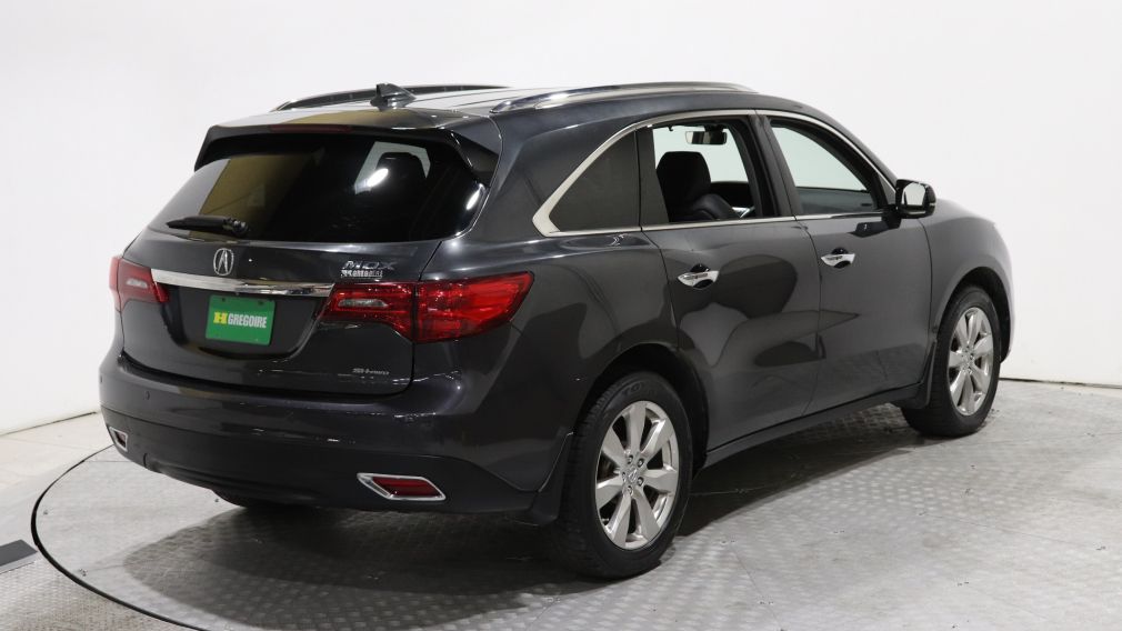 2016 Acura MDX Elite Pkg AWD DVD 7 PASS CUIR TOIT NAV CAM 360 #6