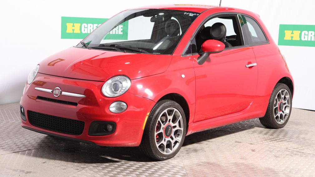 2015 Fiat 500 Sport AUTO A/C CUIR MAGS #2