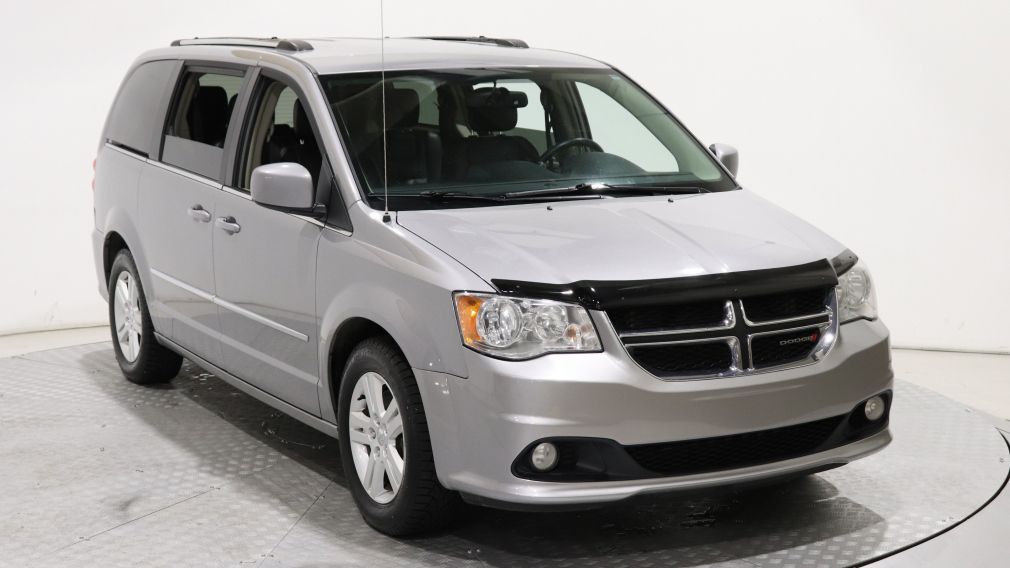 2017 Dodge GR Caravan Crew Plus STOW’N GO CUIR CAMERA NAVIGATION #0