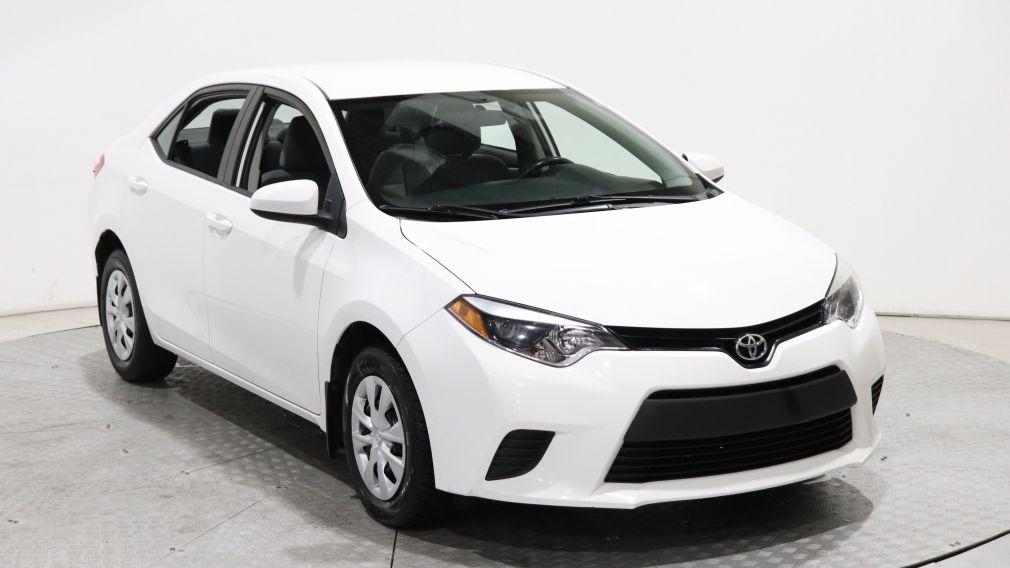 2015 Toyota Corolla CE AUTO A/C GR ELECT BLUETOOTH #0