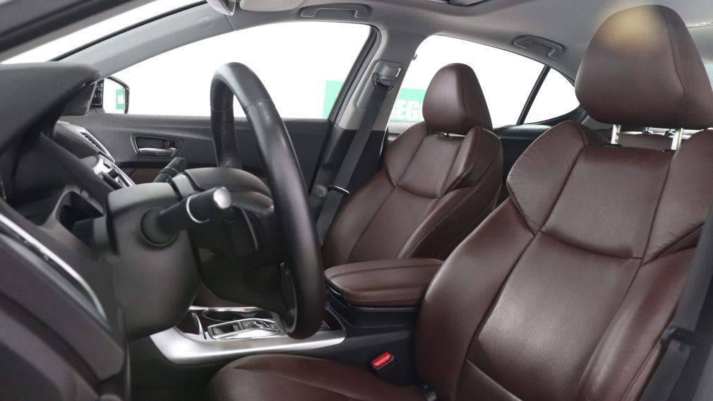2015 Acura TLX V6 Tech SH-AWD CUIR TOIT NAV MAGS CAM RECUL #9