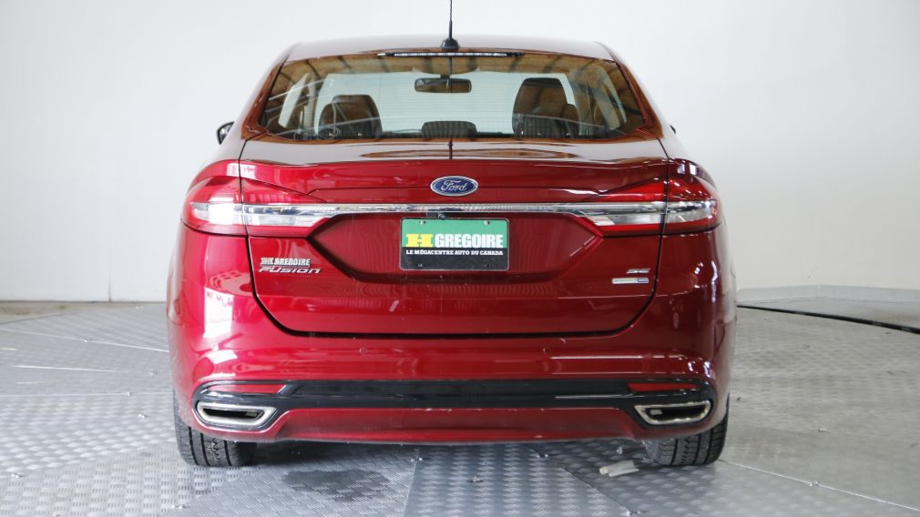 2017 Ford Fusion SE AWD CUIR TOIT NAV MAGS CAM RECUL #4