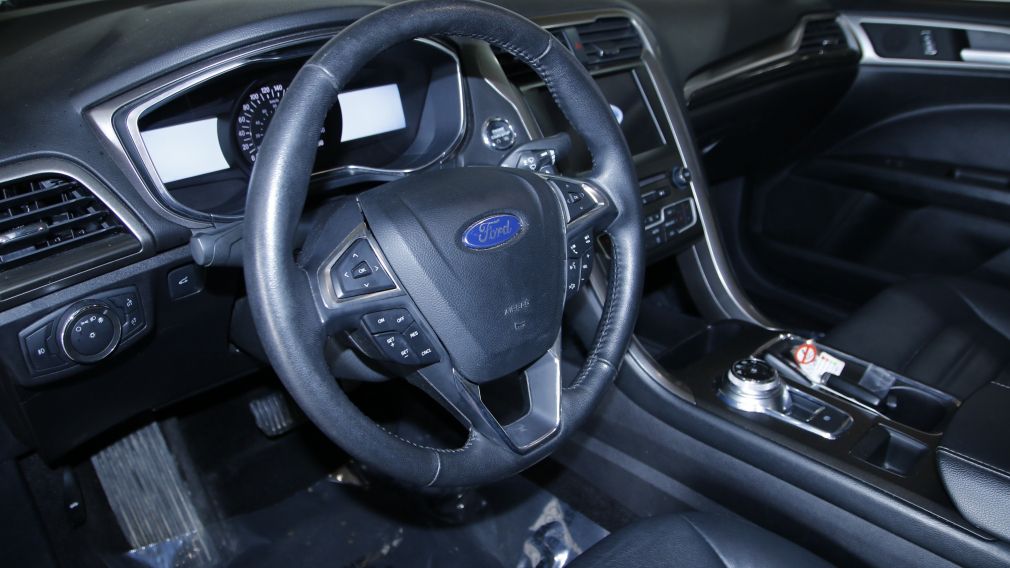 2017 Ford Fusion SE AWD CUIR TOIT NAV MAGS CAM RECUL #8