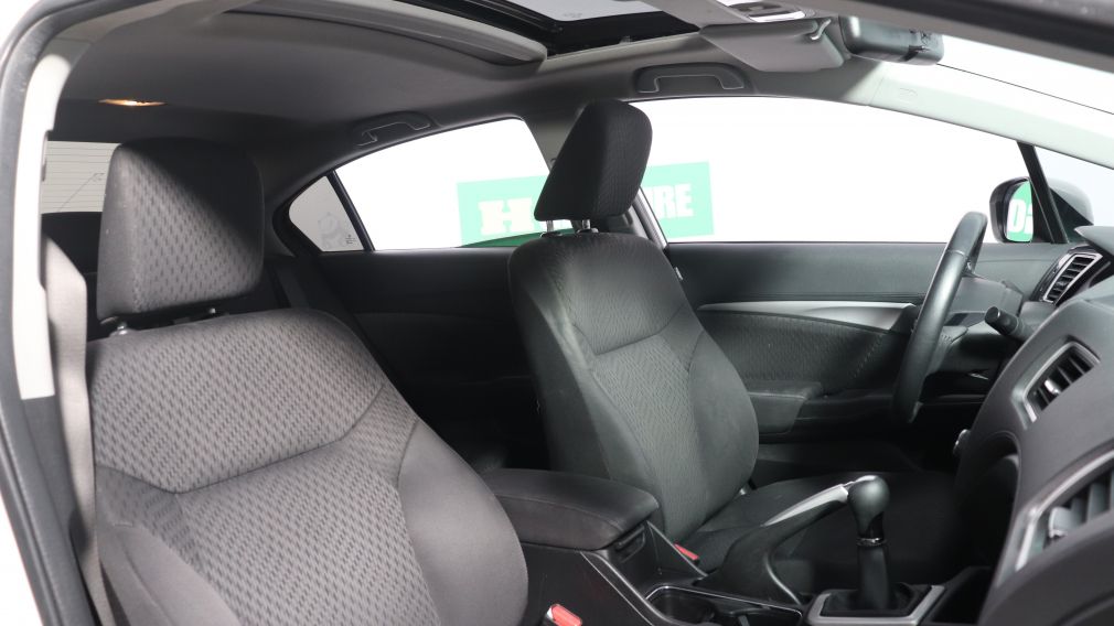 2015 Honda Civic EX A/C TOIT MAGS CAM RECUL BLUETOOTH #21