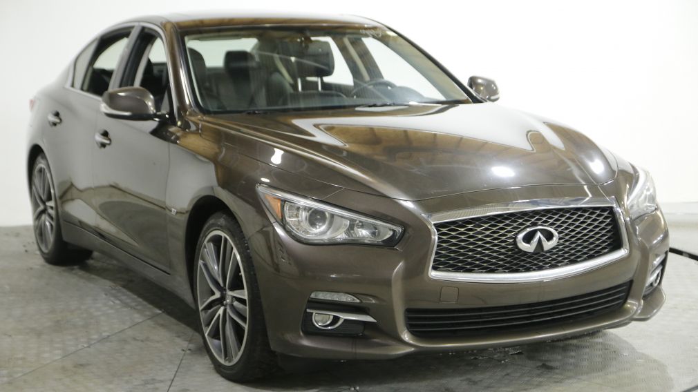 2015 Infiniti Q50 AWD AUTO AC GR ELEC CAMÉRA DE RECULE TOIT #0