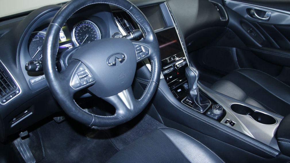2015 Infiniti Q50 AWD AUTO AC GR ELEC CAMÉRA DE RECULE TOIT #9