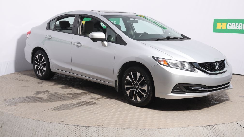 2015 Honda Civic EX AUTO A/C GR ELECT MAGS CAMÉRA RECUL ET ANGLE MO #0