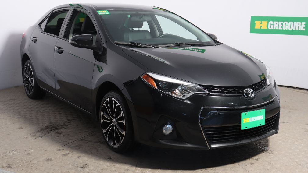 2015 Toyota Corolla S MANUELLE AC GR ELEC CAMÉRA DE RECULE #0