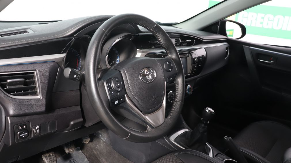 2015 Toyota Corolla S MANUELLE AC GR ELEC CAMÉRA DE RECULE #4