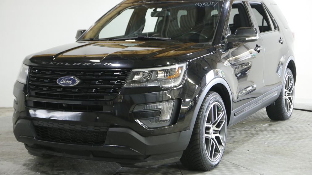 2016 Ford Explorer Sport 4WD AUTO AC GR ELEC CAMÉRA DE RECULE TOIT #3