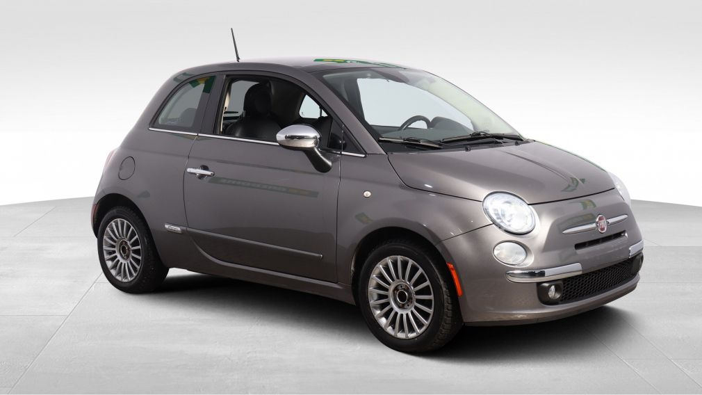 2012 Fiat 500 Lounge A/C CUIR TOIT MAGS #0