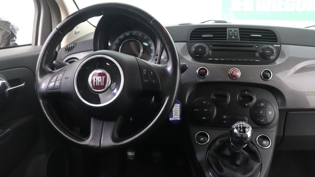 2012 Fiat 500 Lounge A/C CUIR TOIT MAGS #9