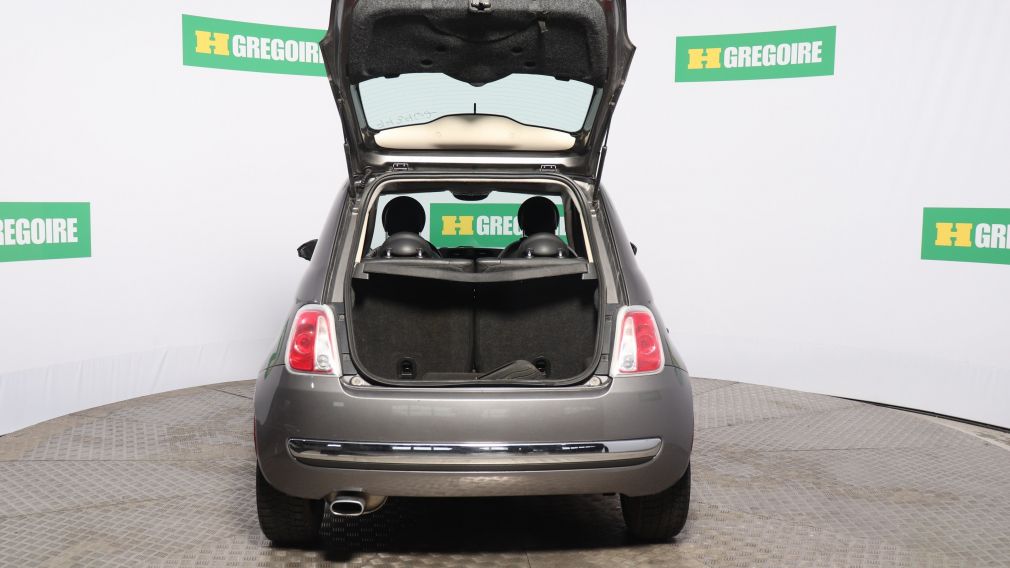 2012 Fiat 500 Lounge A/C CUIR TOIT MAGS #14