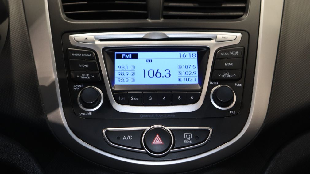 2014 Hyundai Accent GL MANUELLE A/C GR ELECT BLUETOOTH #8