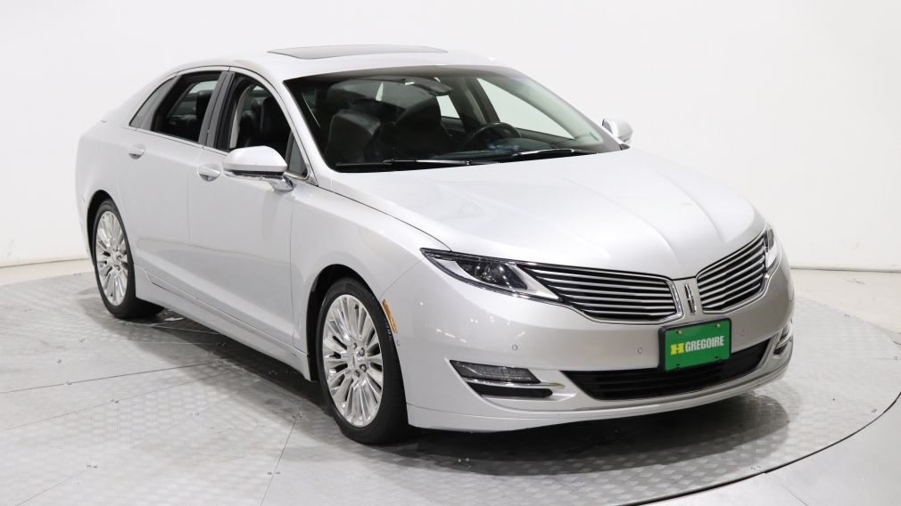 2015 Lincoln MKZ 4dr Sdn AWD CUIR TOIT OUVRANT NAVIGATION CAMERA #0