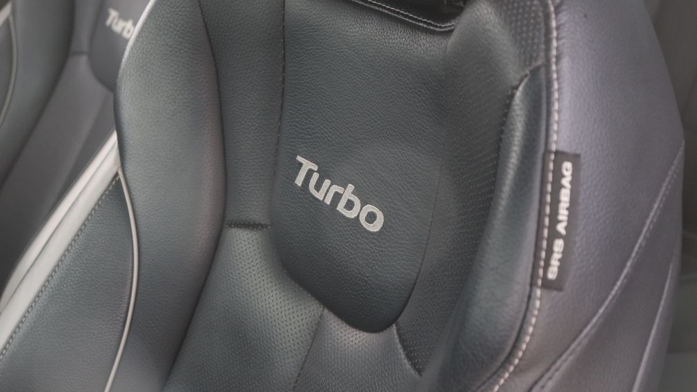 2014 Hyundai Veloster Turbo w/Matte Grey AUTO A/C CUIR TOIT NAV MAGS #3