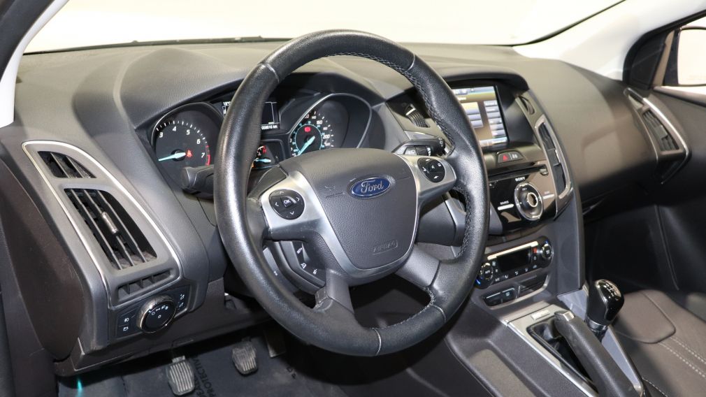 2014 Ford Focus Titanium MANUELLE CUIR TOIT OUVRANT CAMERA NAVI #8