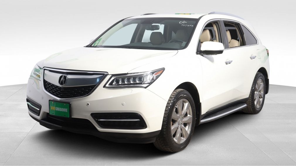 2014 Acura MDX Elite Pkg AWD CUIR TOIT NAV MAGS CAM 360 #2