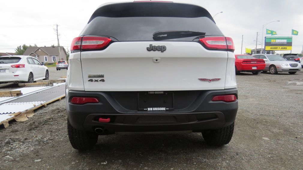 2016 Jeep Cherokee Trailhawk 4x4 encuir et tissu #6