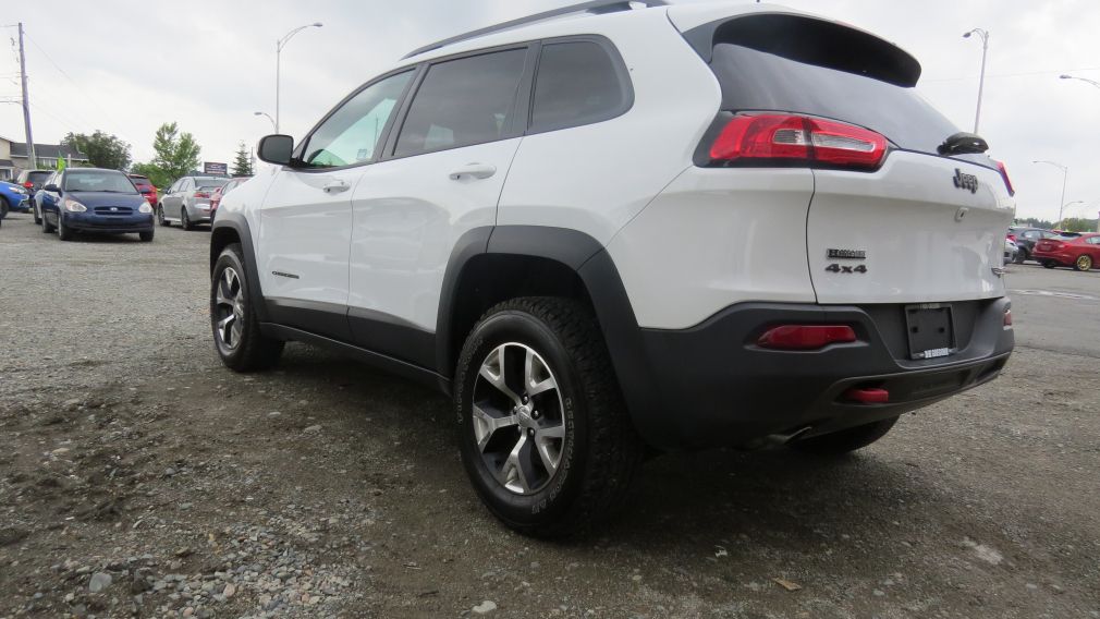 2016 Jeep Cherokee Trailhawk 4x4 encuir et tissu #7